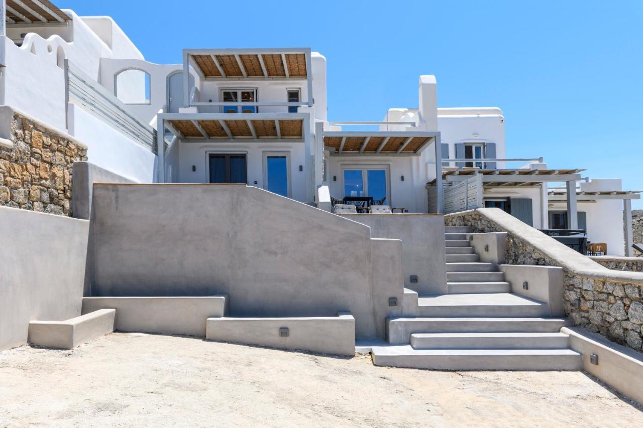 Mykonos Residence Villas & Suites Merchia Beach Экстерьер фото