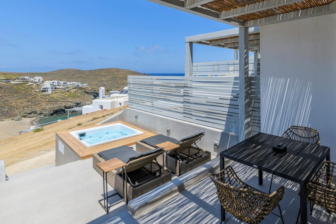 Mykonos Residence Villas & Suites Merchia Beach Экстерьер фото