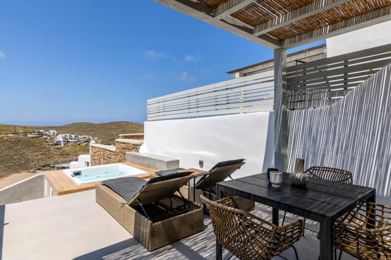 Mykonos Residence Villas & Suites Merchia Beach Экстерьер фото
