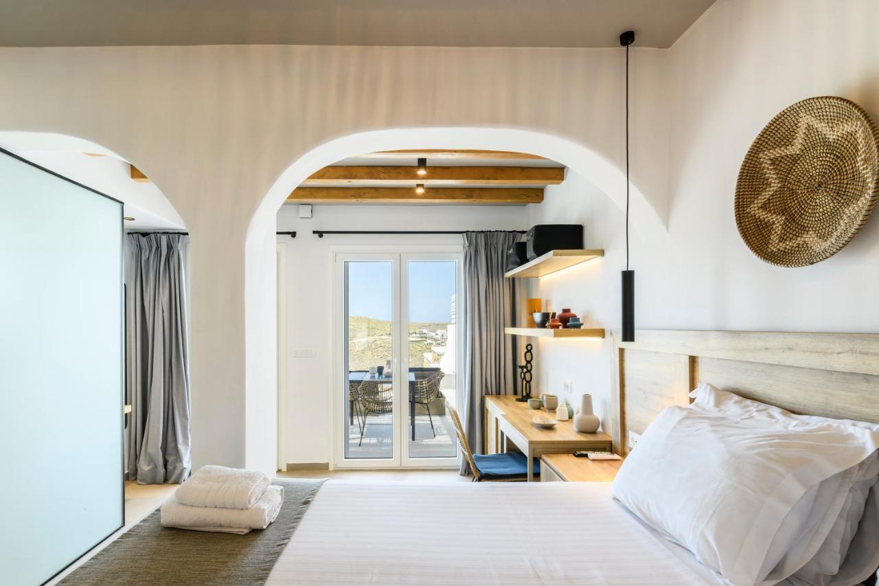 Mykonos Residence Villas & Suites Merchia Beach Экстерьер фото