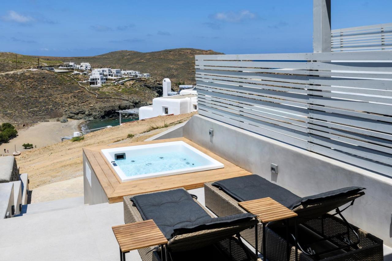 Mykonos Residence Villas & Suites Merchia Beach Экстерьер фото