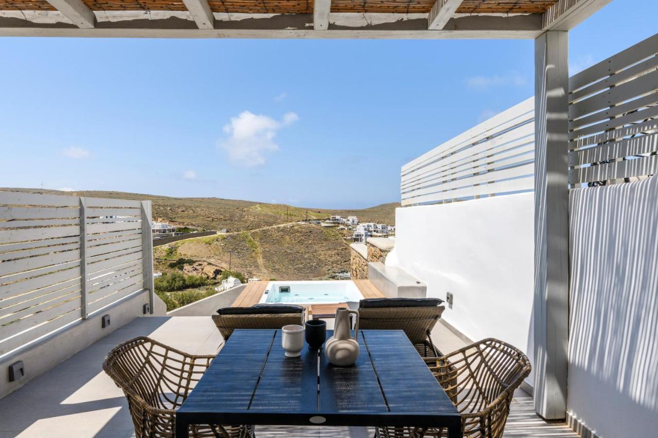 Mykonos Residence Villas & Suites Merchia Beach Экстерьер фото