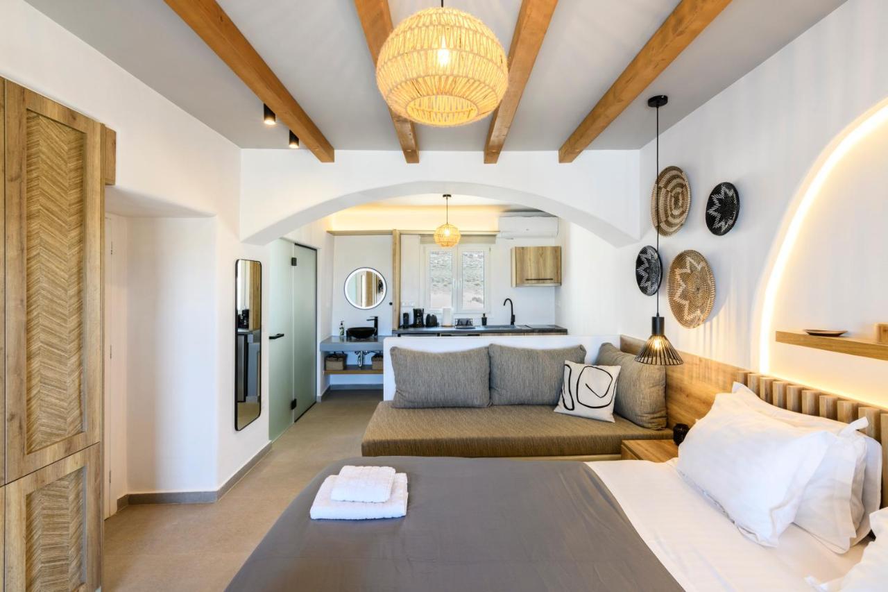 Mykonos Residence Villas & Suites Merchia Beach Экстерьер фото