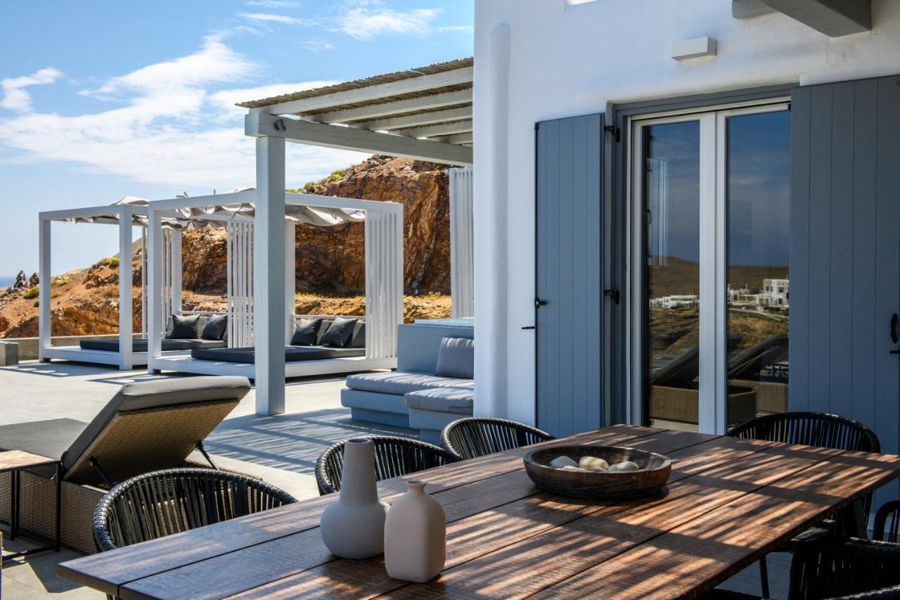 Mykonos Residence Villas & Suites Merchia Beach Экстерьер фото