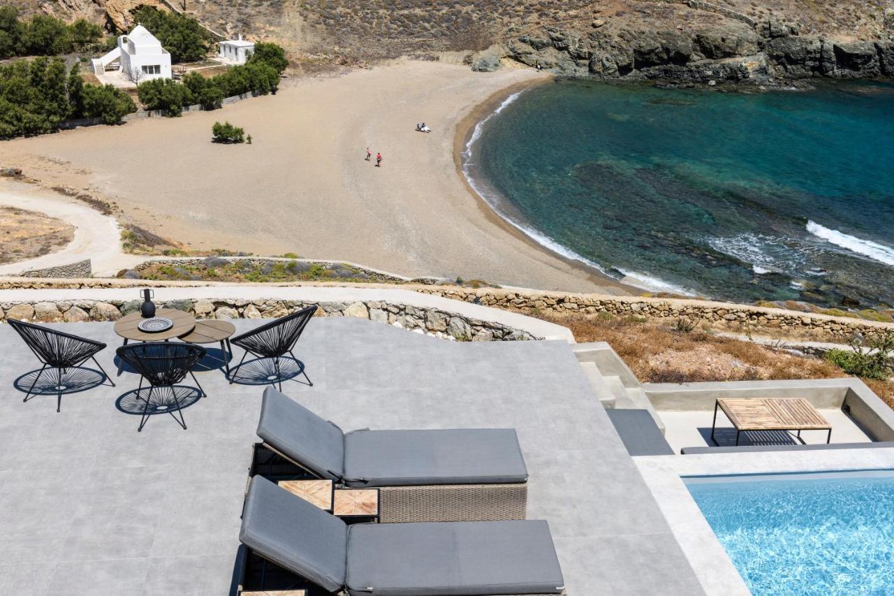 Mykonos Residence Villas & Suites Merchia Beach Экстерьер фото