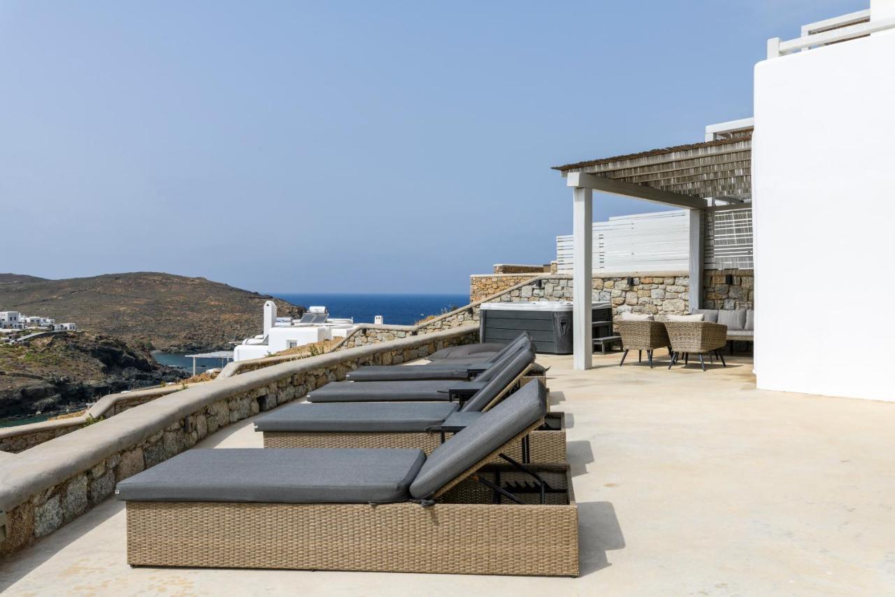 Mykonos Residence Villas & Suites Merchia Beach Экстерьер фото