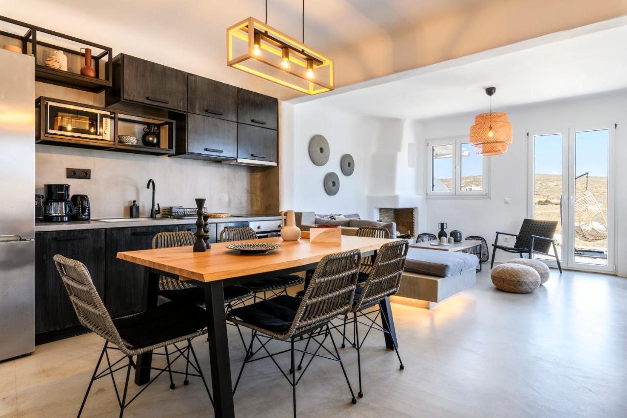 Mykonos Residence Villas & Suites Merchia Beach Экстерьер фото