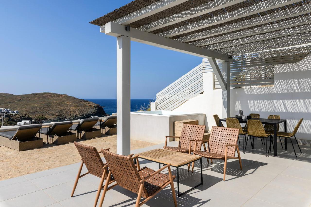 Mykonos Residence Villas & Suites Merchia Beach Экстерьер фото