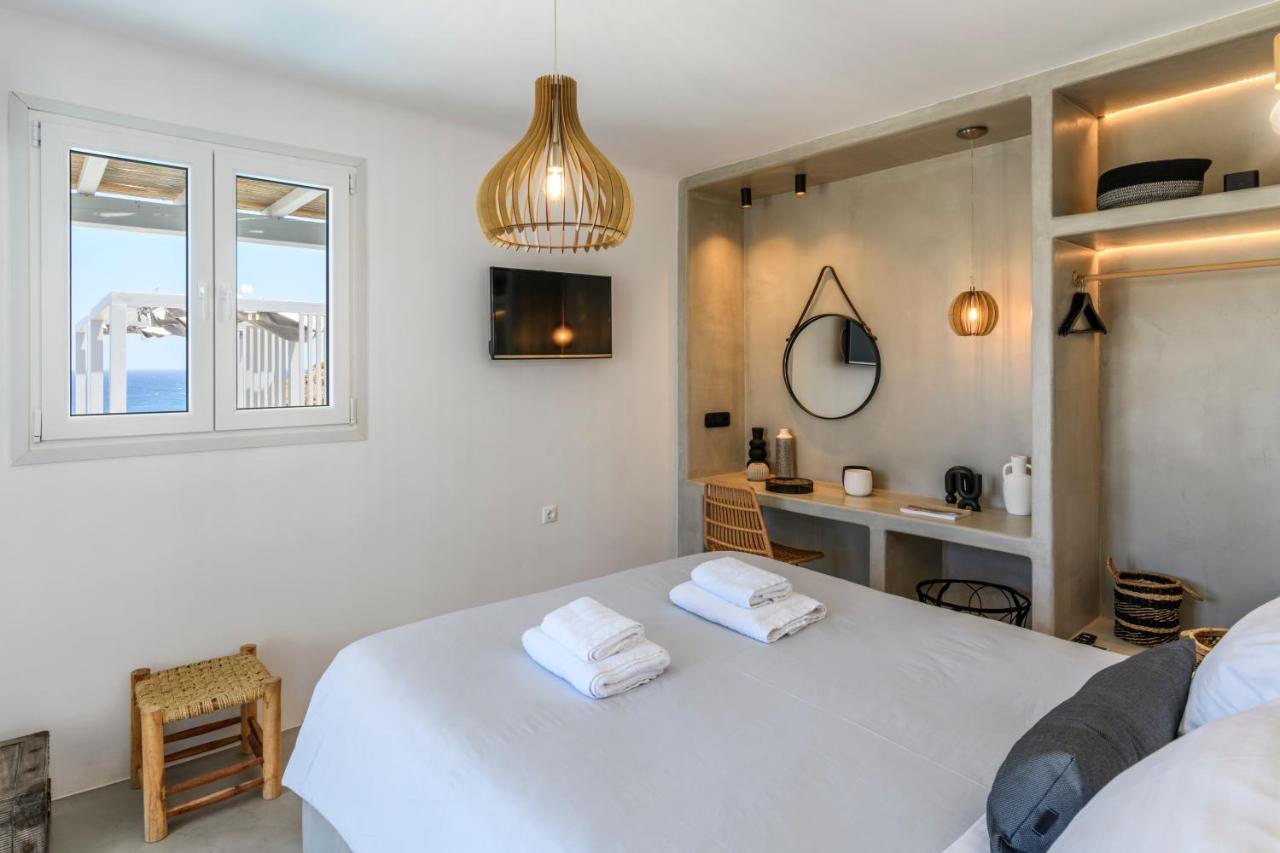 Mykonos Residence Villas & Suites Merchia Beach Экстерьер фото
