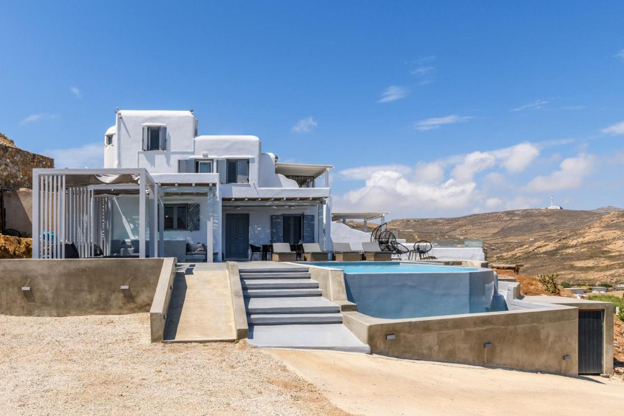 Mykonos Residence Villas & Suites Merchia Beach Экстерьер фото