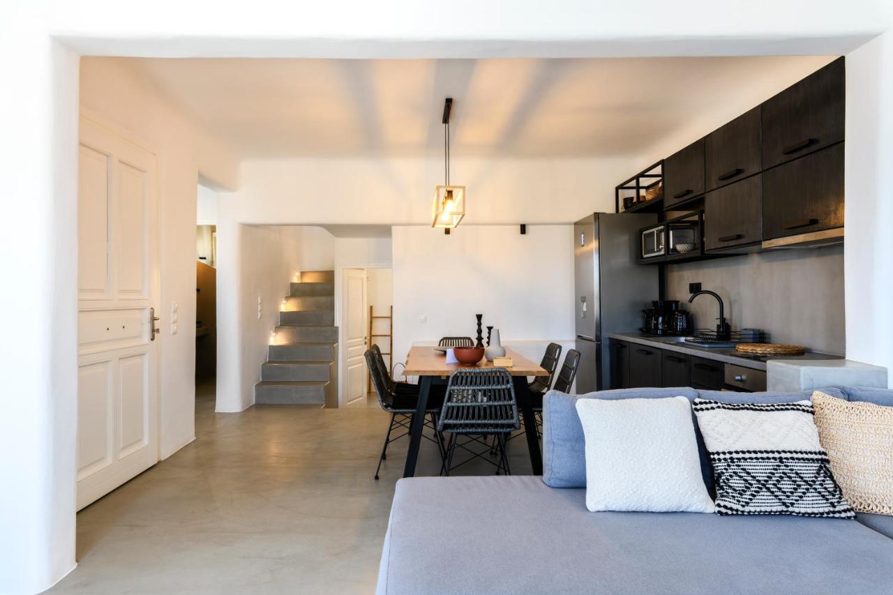 Mykonos Residence Villas & Suites Merchia Beach Экстерьер фото