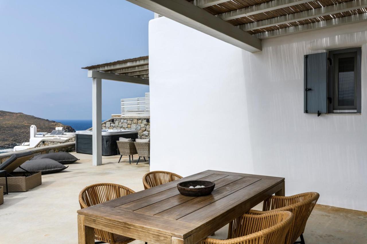 Mykonos Residence Villas & Suites Merchia Beach Экстерьер фото