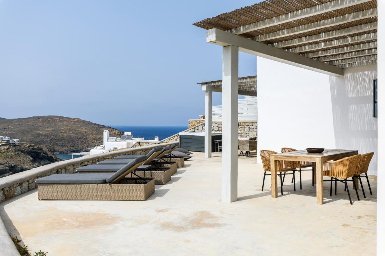 Mykonos Residence Villas & Suites Merchia Beach Экстерьер фото