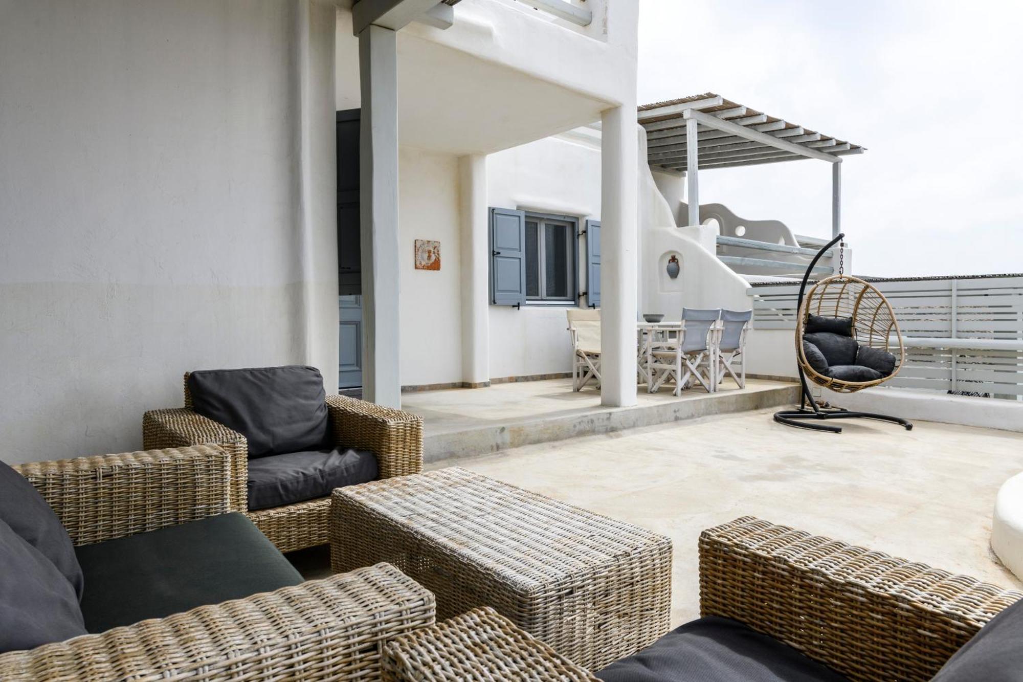 Mykonos Residence Villas & Suites Merchia Beach Экстерьер фото